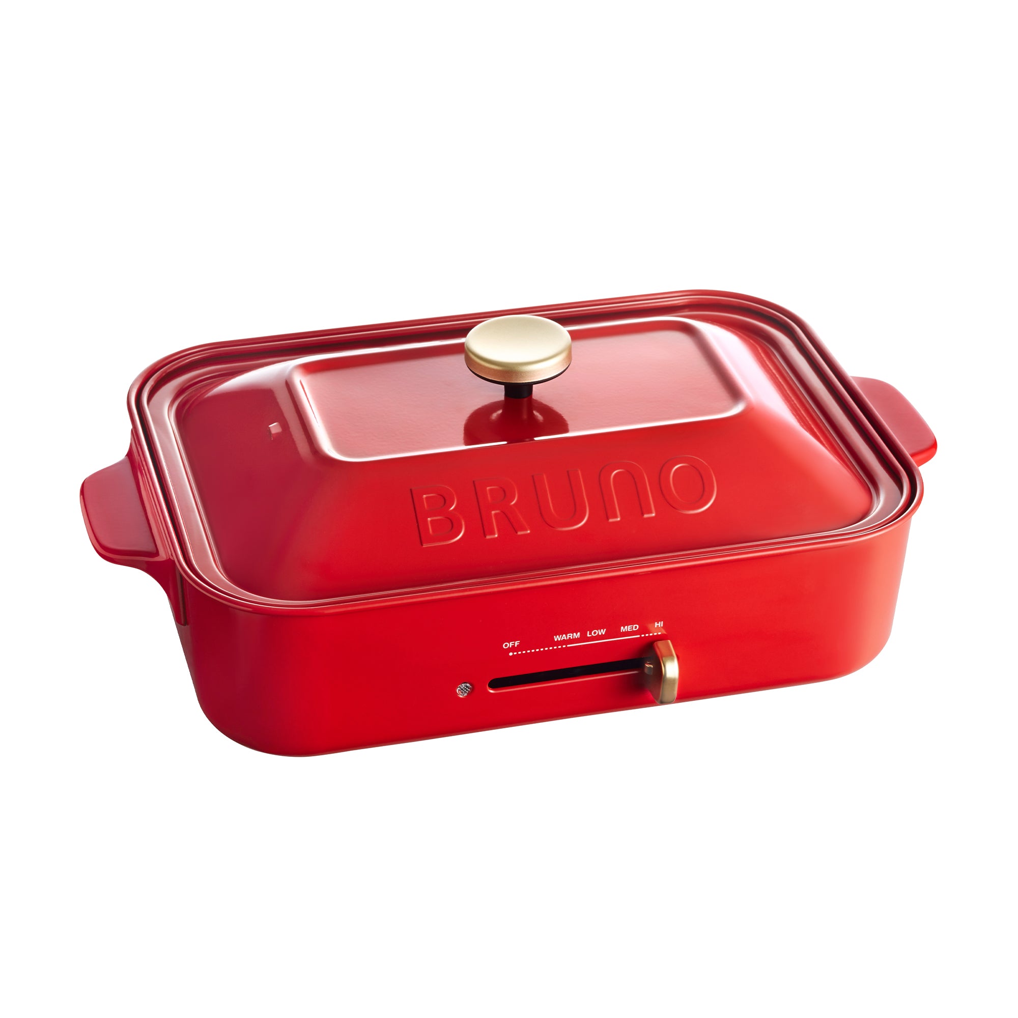 BRUNO Compact Hot Plate - Red BOE021-RD