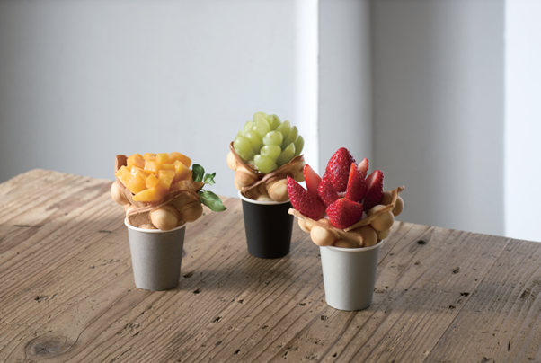 鮮果可麗餅風雞蛋仔