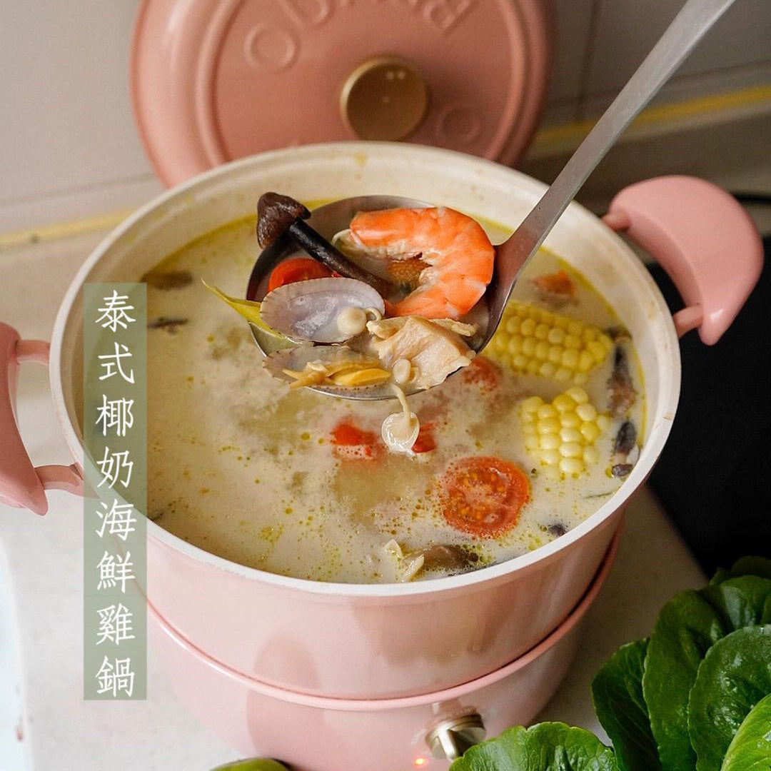 泰式椰奶海鮮雞湯