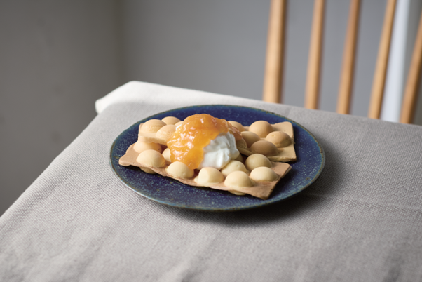 果醬希臘乳酪雞蛋仔