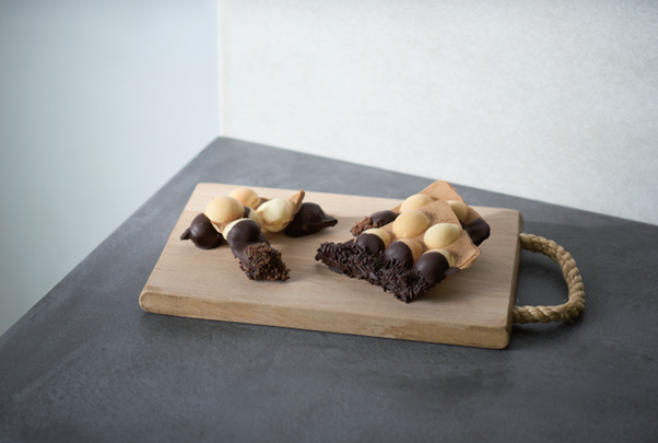 巧克力醬雞蛋仔