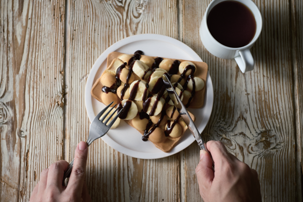 巧克力香蕉雞蛋仔