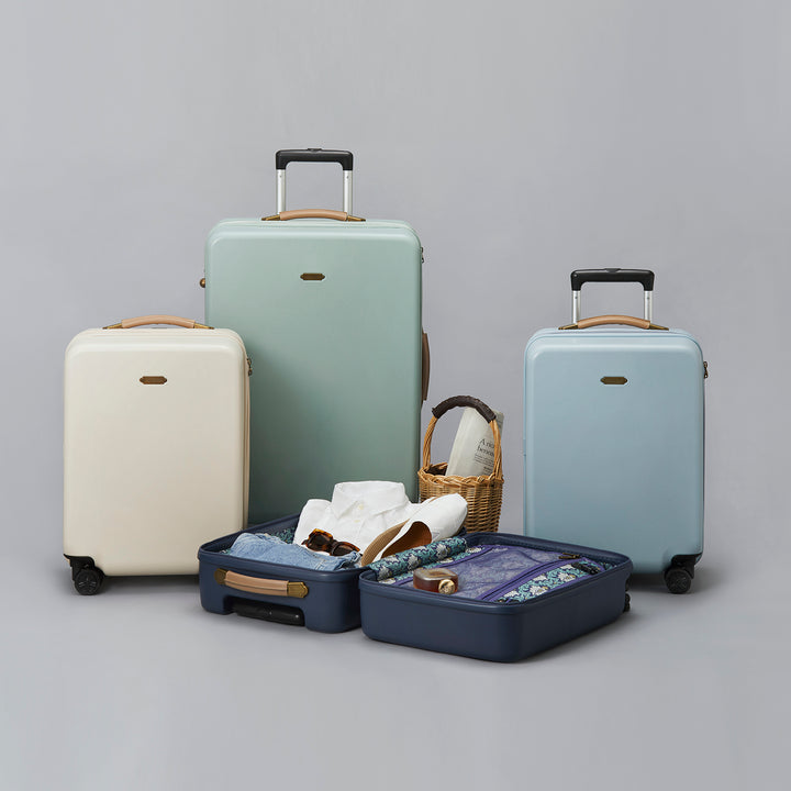 MILESTO UTILITY Classy Designed Luggage 75L - Pale Green MLS657-PGR