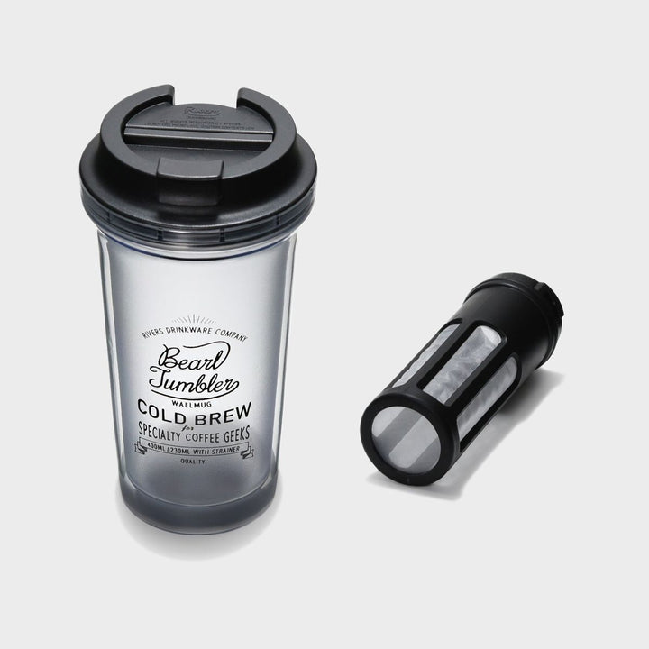 River Wall Mug Bearl Cold Brew 400ml - Clear RI-TM002CL