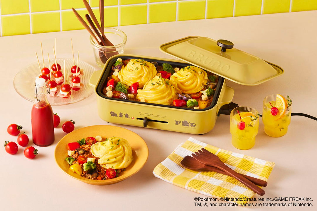 [Pre-Order] Pokémon Limited Edition Compact Hot Plate BOE059-PKM (Estimated Arrival Before November 10)