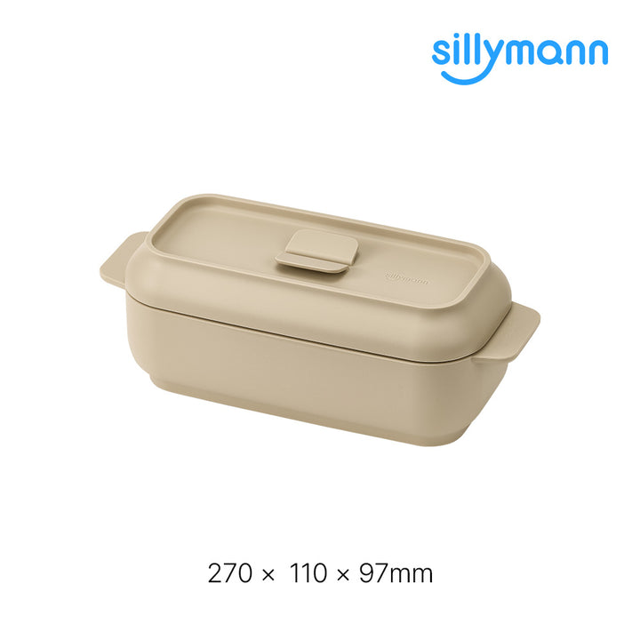 Sillymann Yori 微波爐矽膠蒸煮盒長型 WSK7016