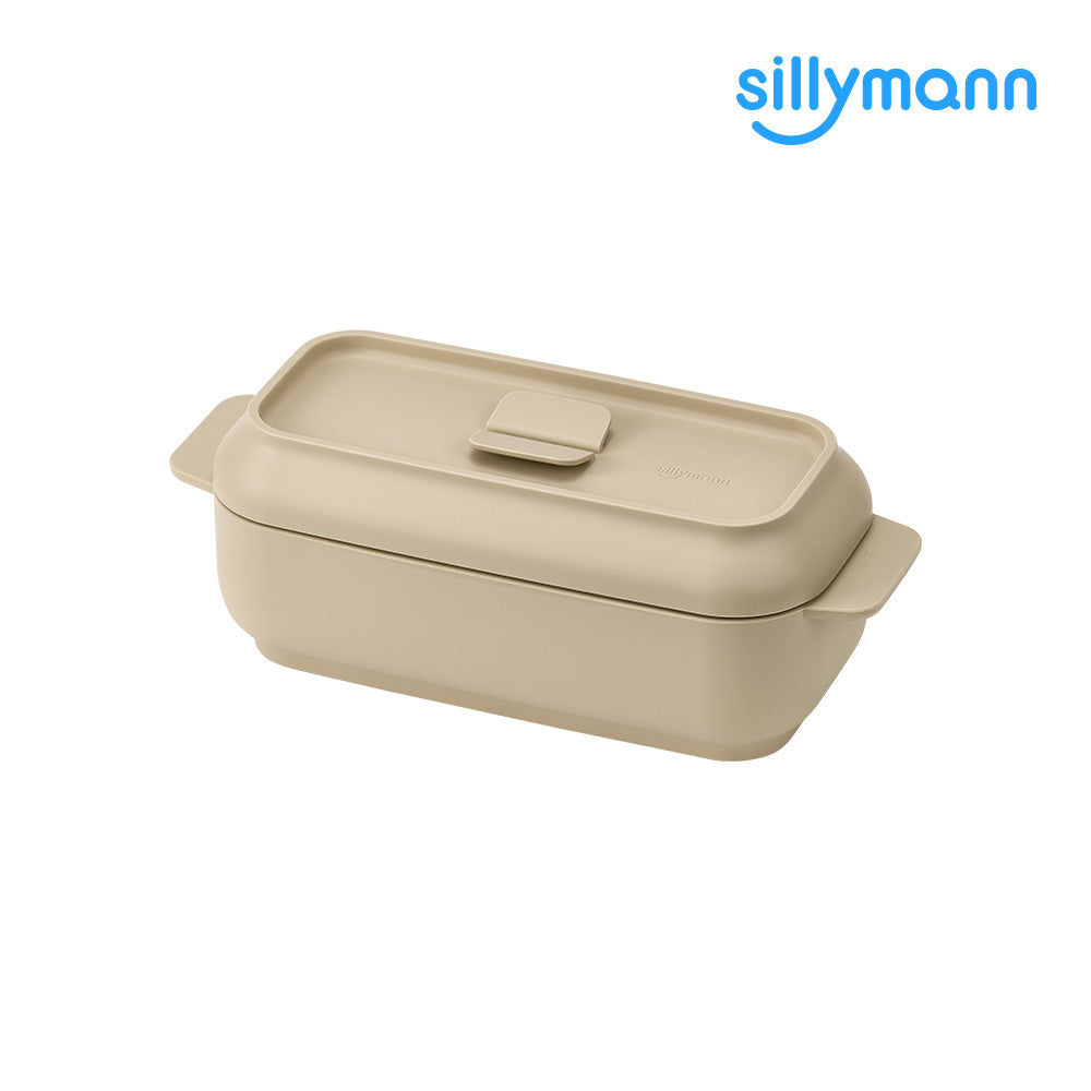Sillymann Yori 微波爐矽膠蒸煮盒長型 WSK7016