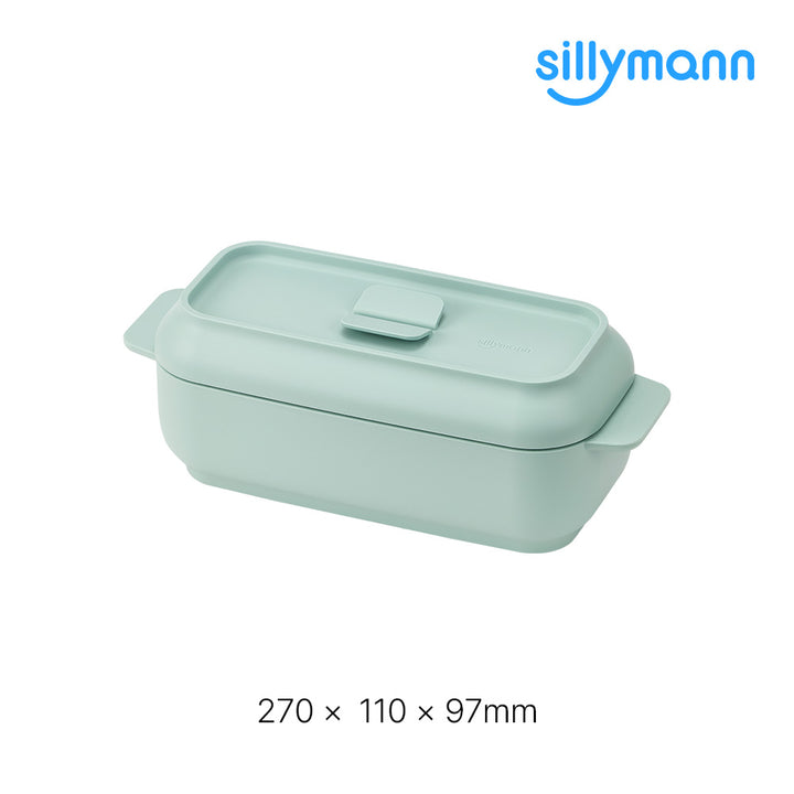 Sillymann Yori 微波爐矽膠蒸煮盒長型 WSK7016