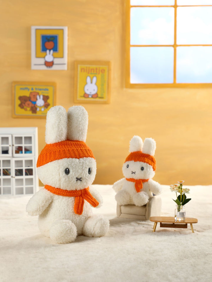 miffy 毛絨鎖匙扣 (冷帽) - 橙色 MIF37357