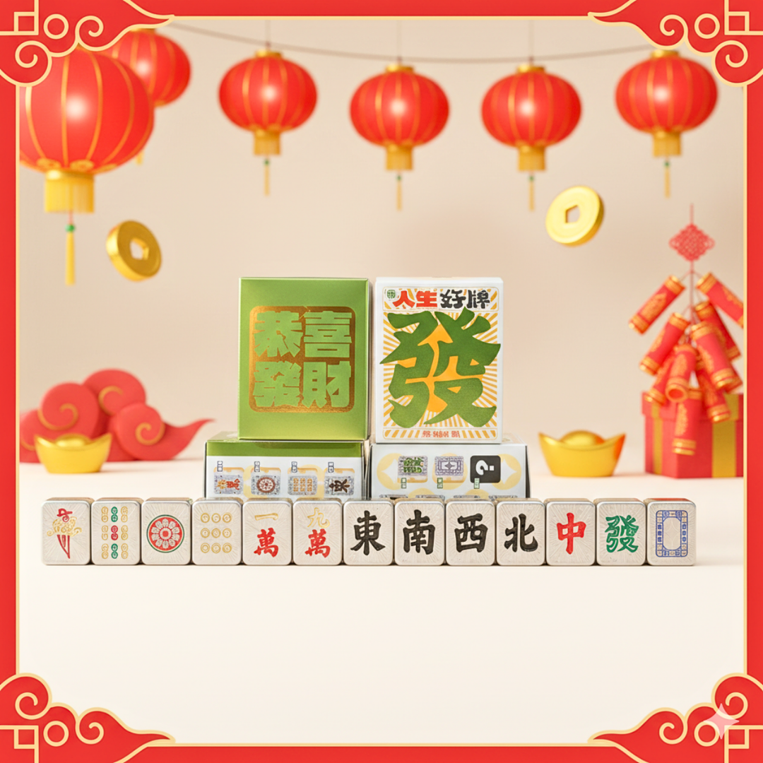 BADGE ONE 十三么麻雀 (1套13張) | BO-MAHJONG-13