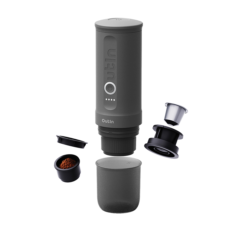 OutIn Nano 無線便攜 Espresso 咖啡機 - 灰色 OTI-A001