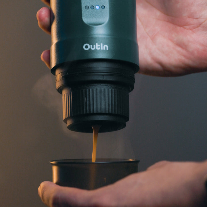 OutIn Nano 無線便攜 Espresso 咖啡機 - 藍綠色 OTI-A004