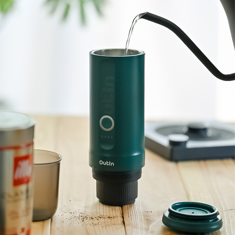 OutIn Nano 無線便攜Espresso 咖啡機- 藍綠色OTI-A004 – Ace Kitchen Ltd