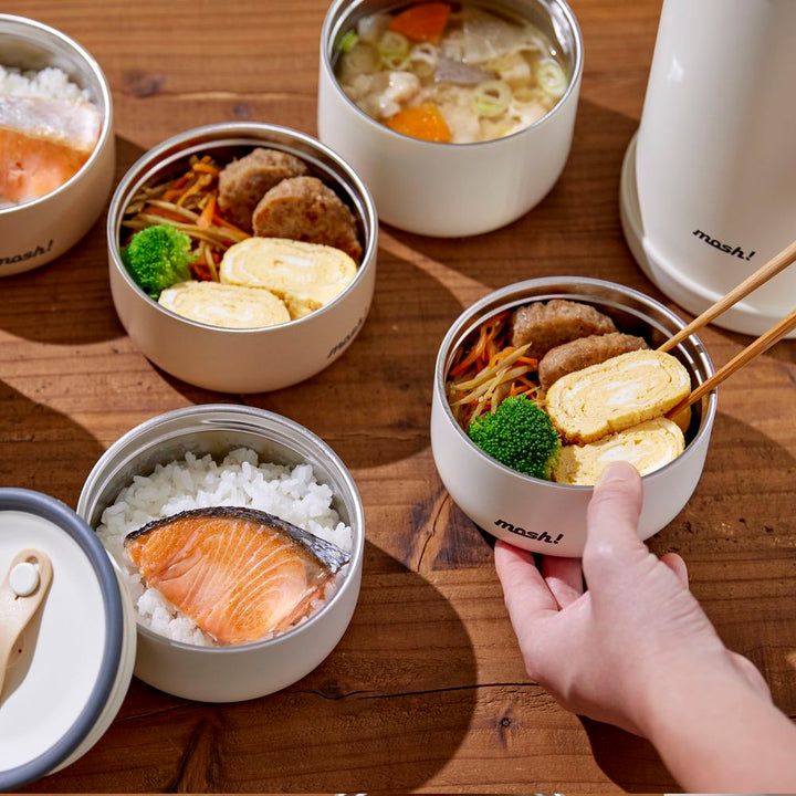 mosh! 保溫飯壺套裝 1.3L | DS-DMLJ1.3