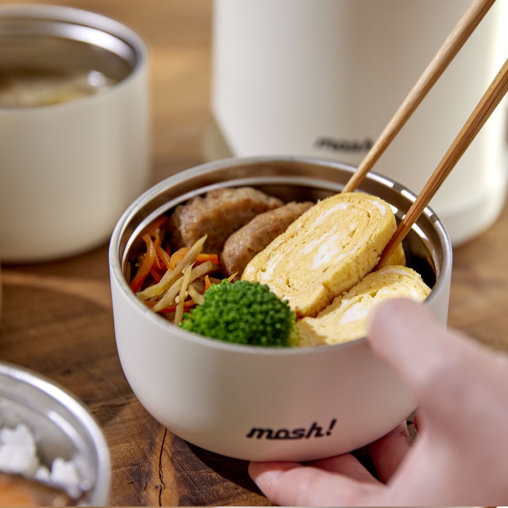 mosh! 保溫飯壺套裝 1.3L | DS-DMLJ1.3