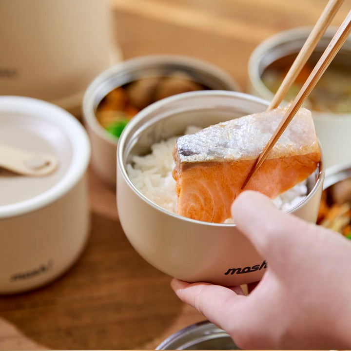 mosh! 保溫飯壺套裝 1.3L | DS-DMLJ1.3