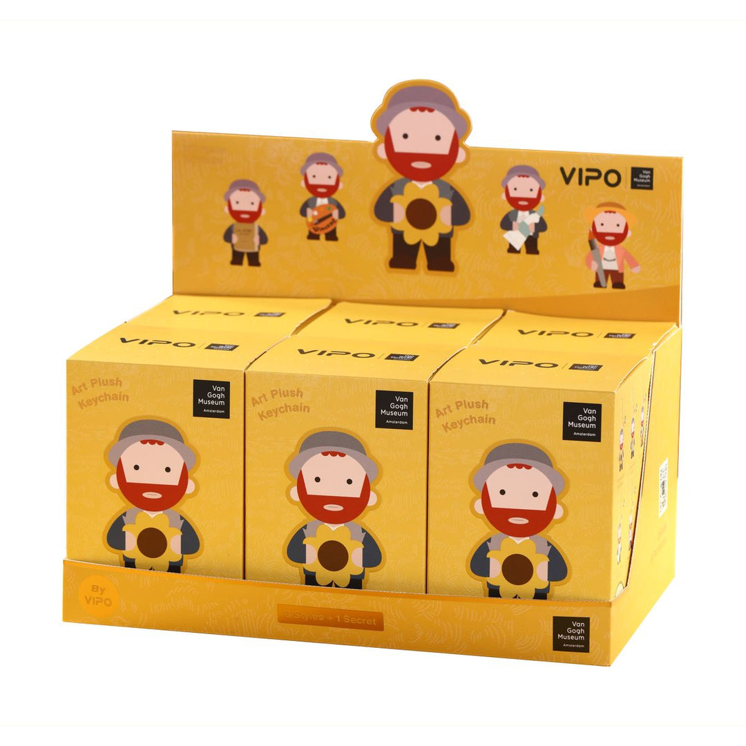 VIPO 梵高 毛毛鎖匙扣盲盒 (隨機包裝) | VGM37380