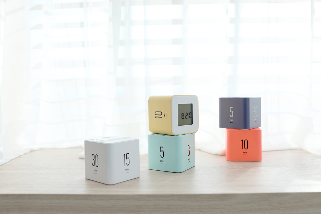 mooas Multi Cube Timer  - White MO-MT-C2WH