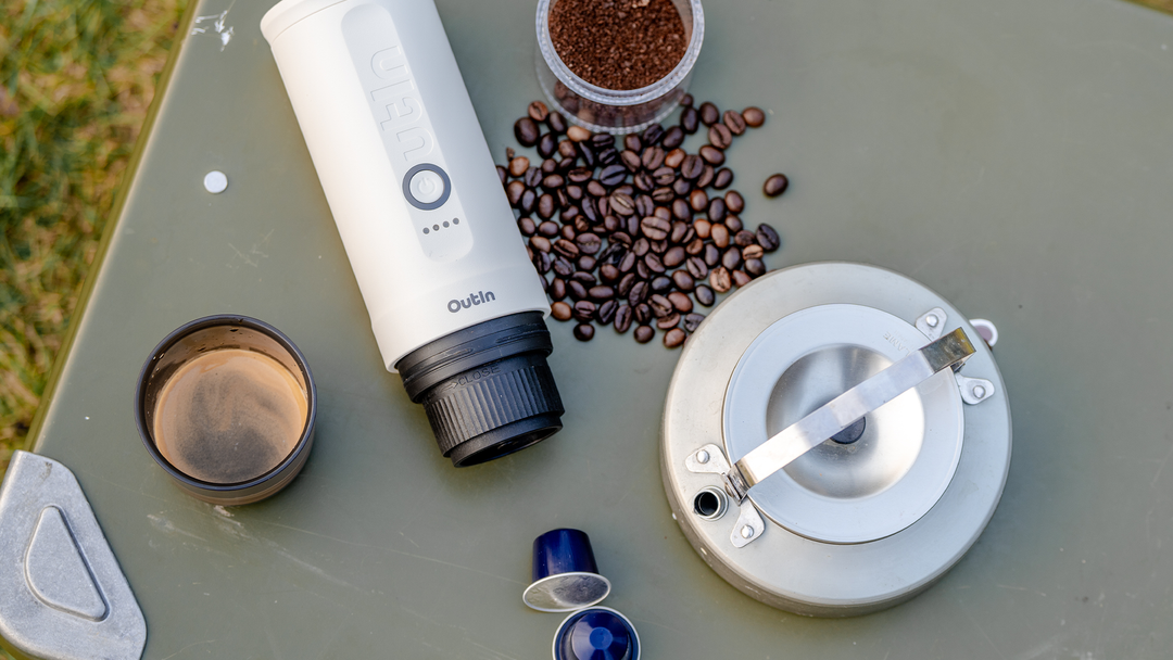 OutIn Nano Portable Espresso - Pearl White OTI-A005