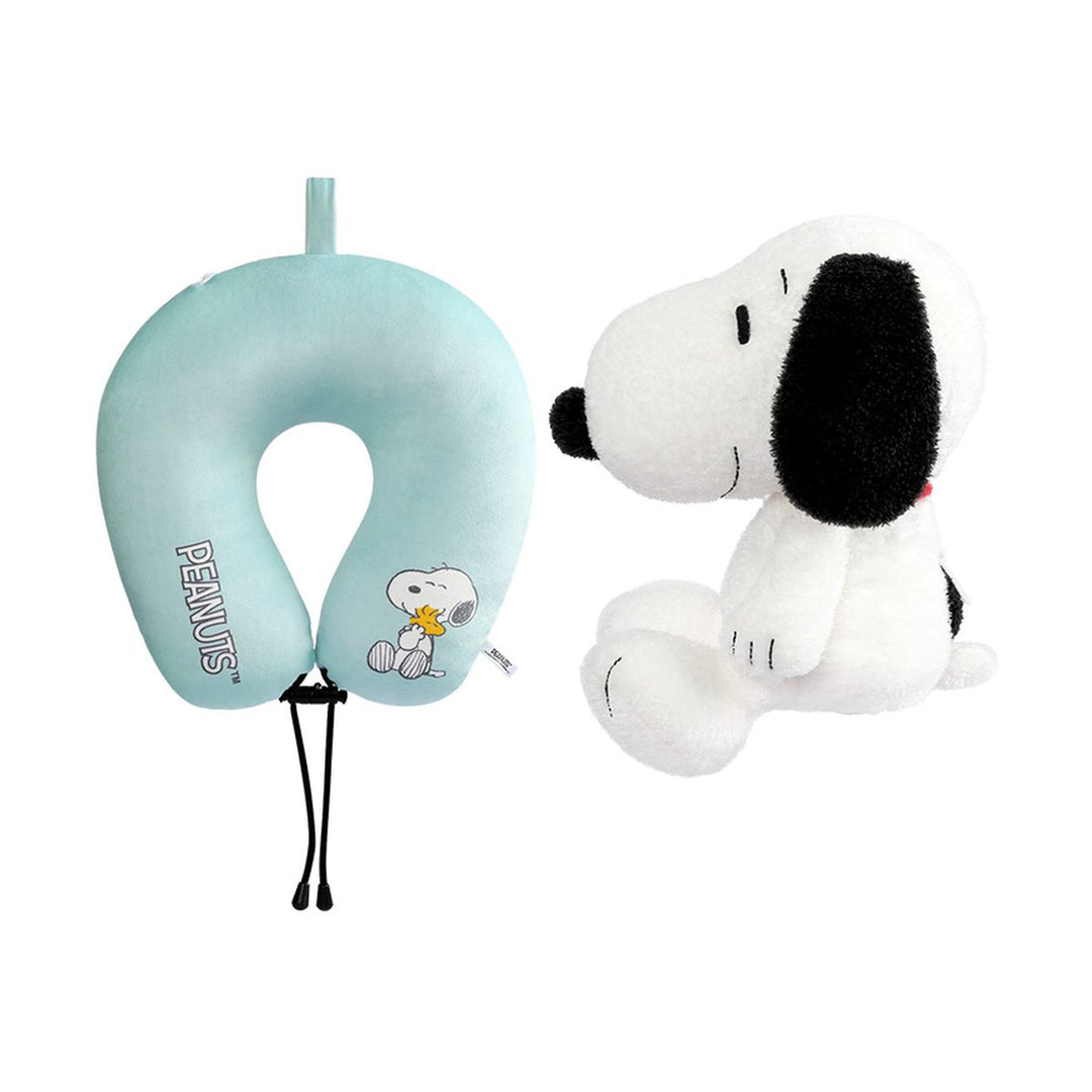 VPS: Snoopy Travel Pillow- Gray