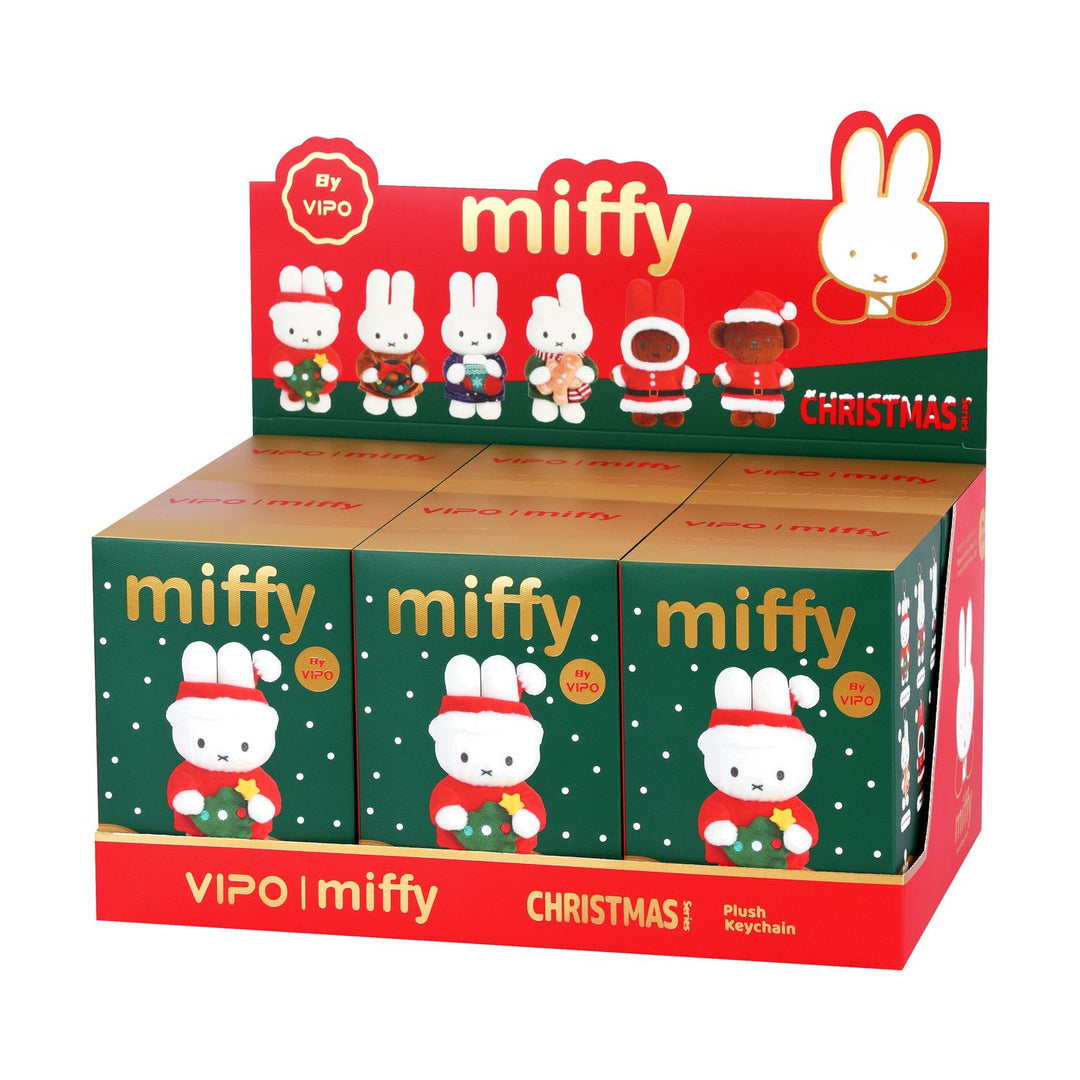 VIPO Miffy 聖誕限定鑰匙扣盲盒 | MIF37657（預售 9月21日 陸續發貨）