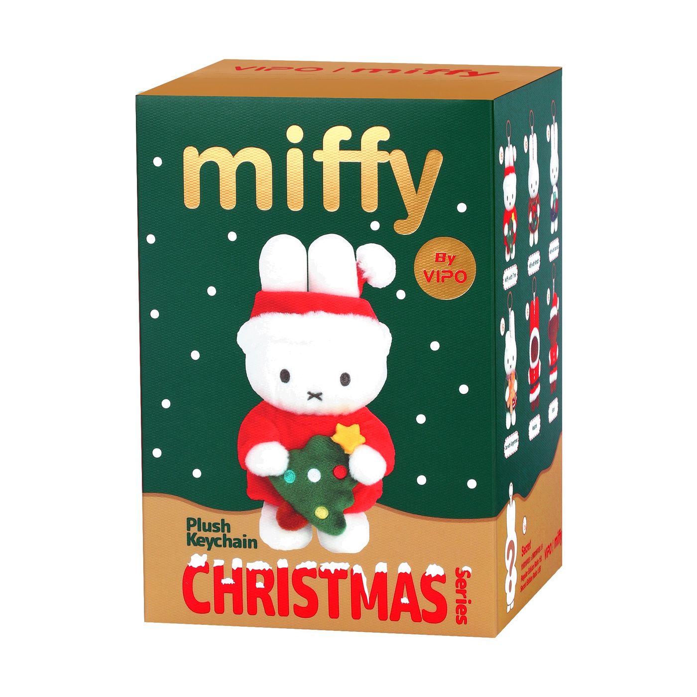 VIPO Miffy 聖誕限定鑰匙扣盲盒 | MIF37657（預售 9月21日 陸續發貨）