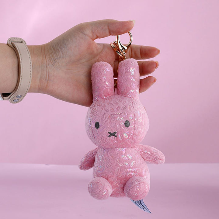 miffy bright doll pendant 15cm - pink MIF37334