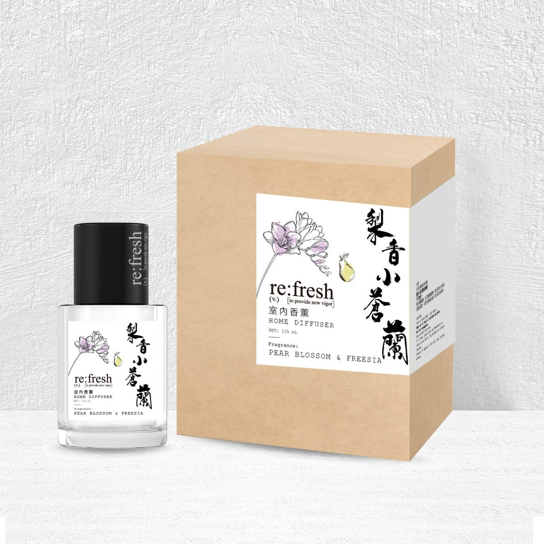 re:fresh 梨香小蒼蘭室內噴霧香薰 135ml | RFCAR008
