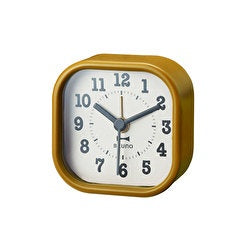 BRUNO Square Mini Alarm Clock | BCA014