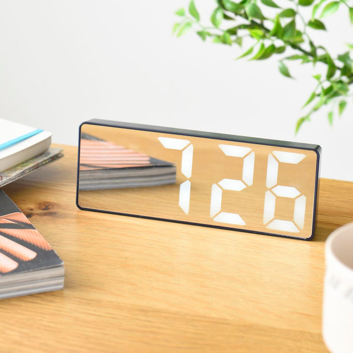 BRUNO LED Mirror Clock | BCA025