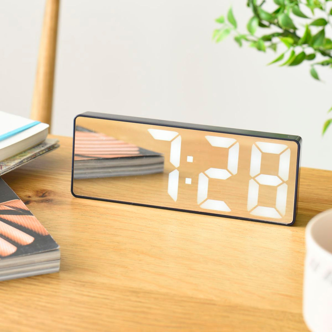 BRUNO LED Mirror Clock | BCA025