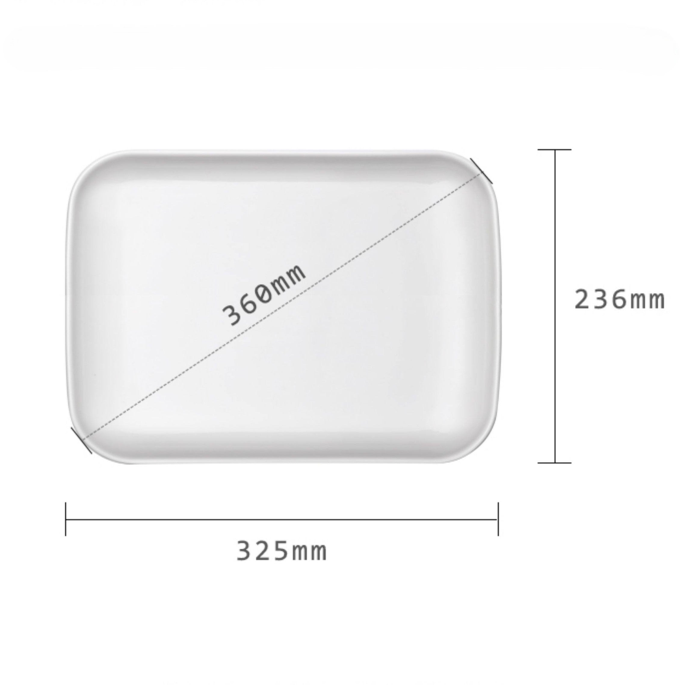 BUYDEEM Porcelain Steaming Plate 36cm (for G76 14L Double Deck Food Steamer) | BD-G76-A505