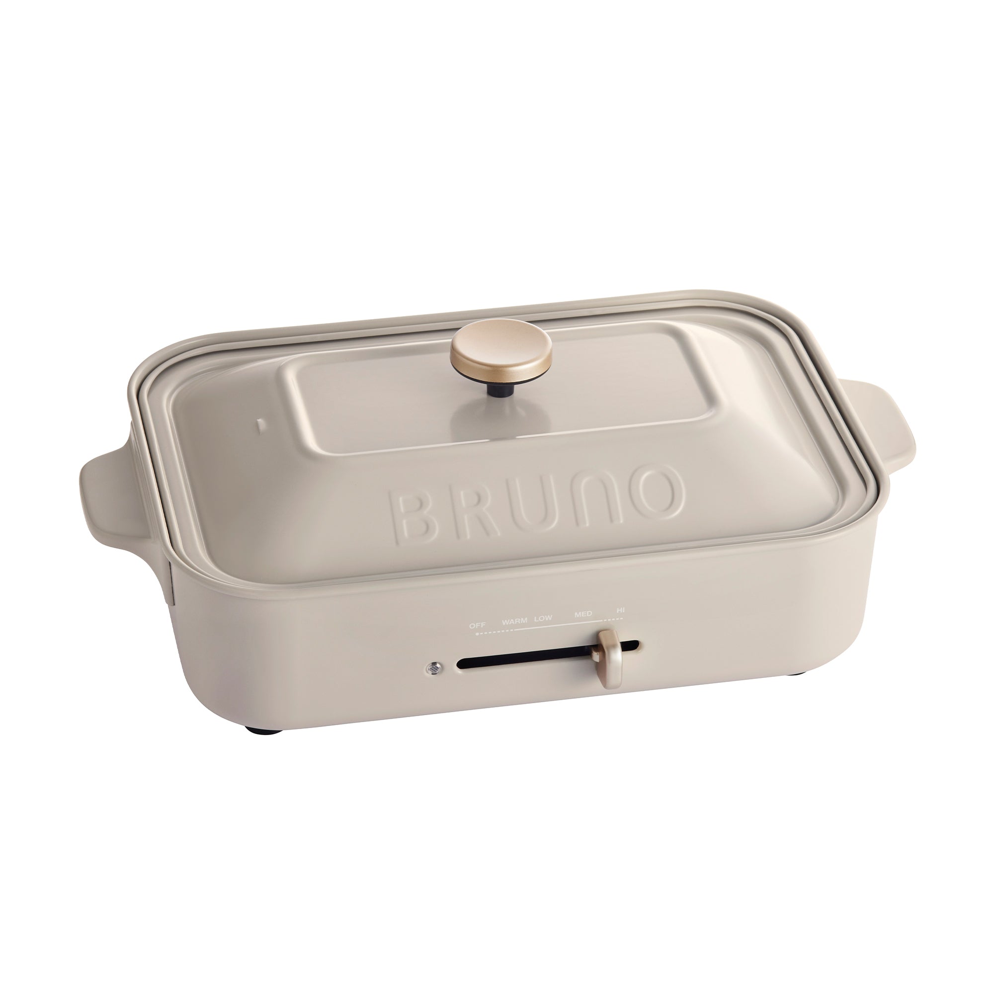 BRUNO Compact Hot Plate - Ash Glaze BOE021-ASGZ