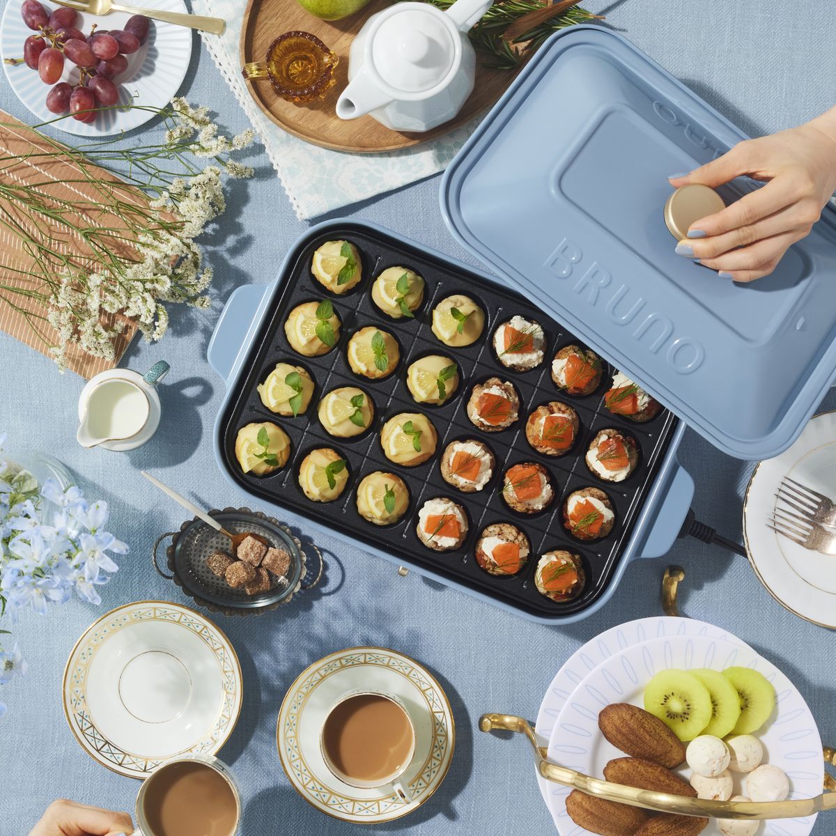 キッチン家電 BRUNO BOE021-PPK BRUNO compact hot plate BOE021 Multi-function 100v – WAFUU JAPAN