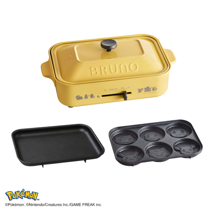 BRUNO Pokémon 限定多功能電熱鍋 BOE059-PKM （預訂11月10日前到貨）