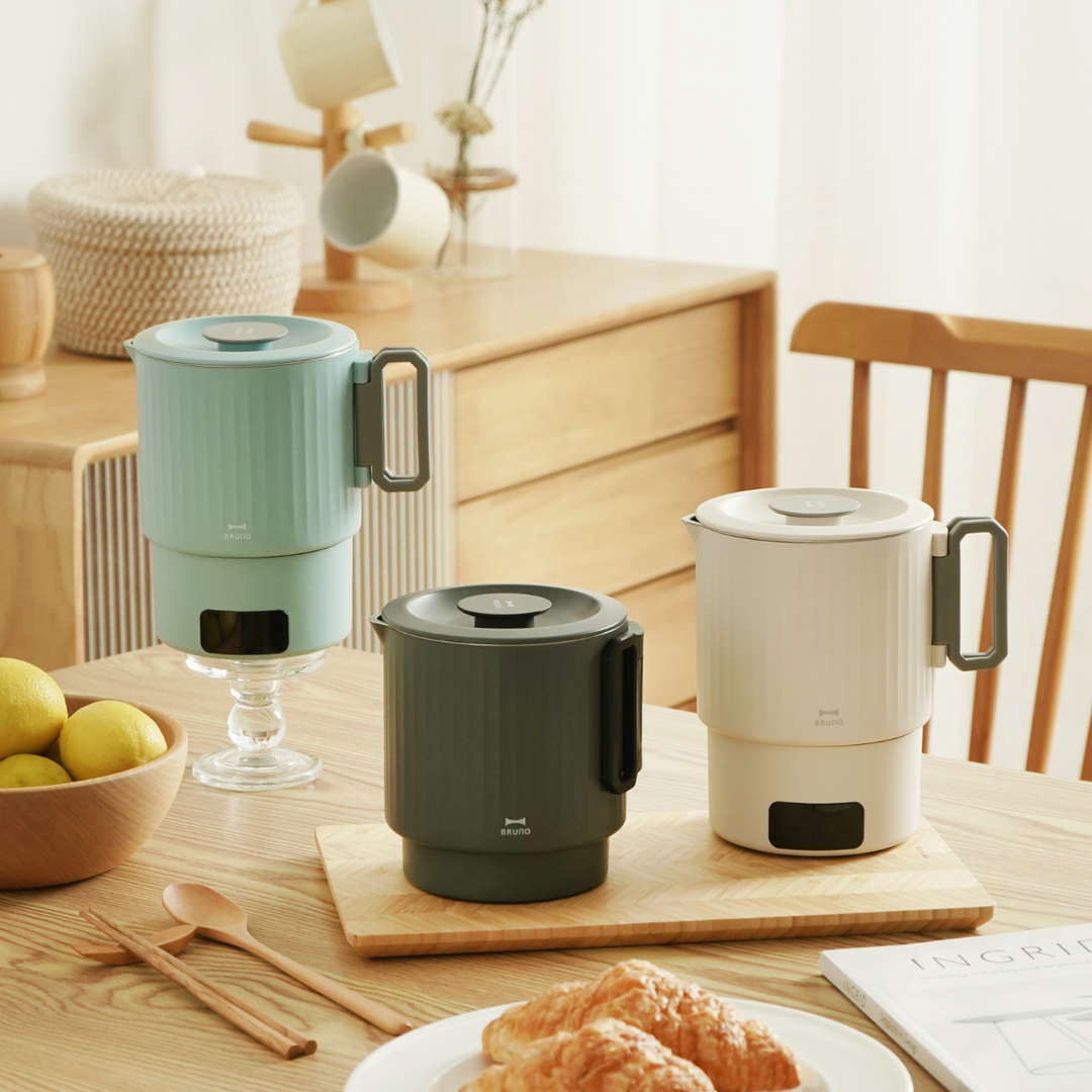 山浪 X BRUNO 港式奶茶茶膽 + 便㩦鍋 套裝