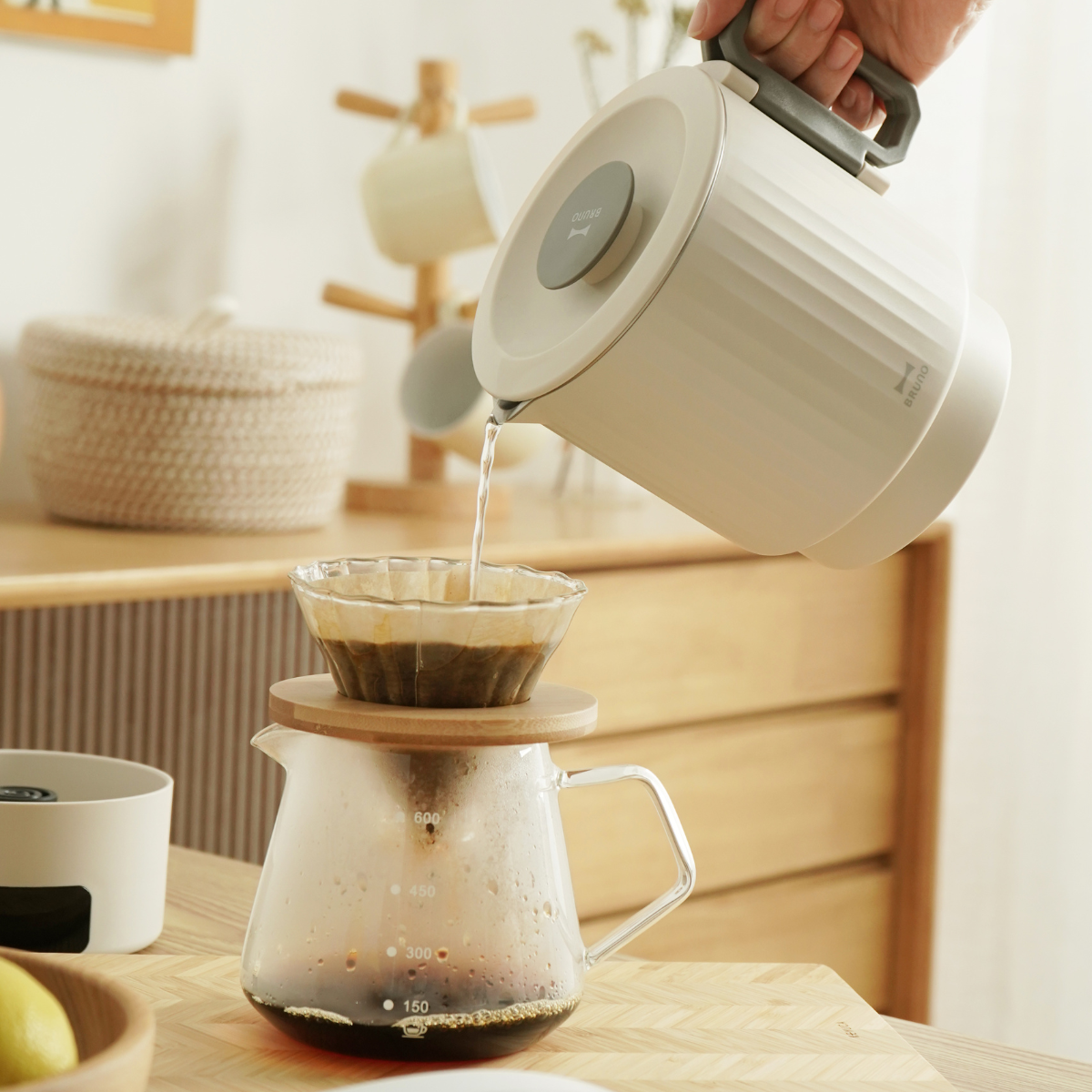 山浪 X BRUNO 港式奶茶茶膽 + 便㩦鍋 套裝