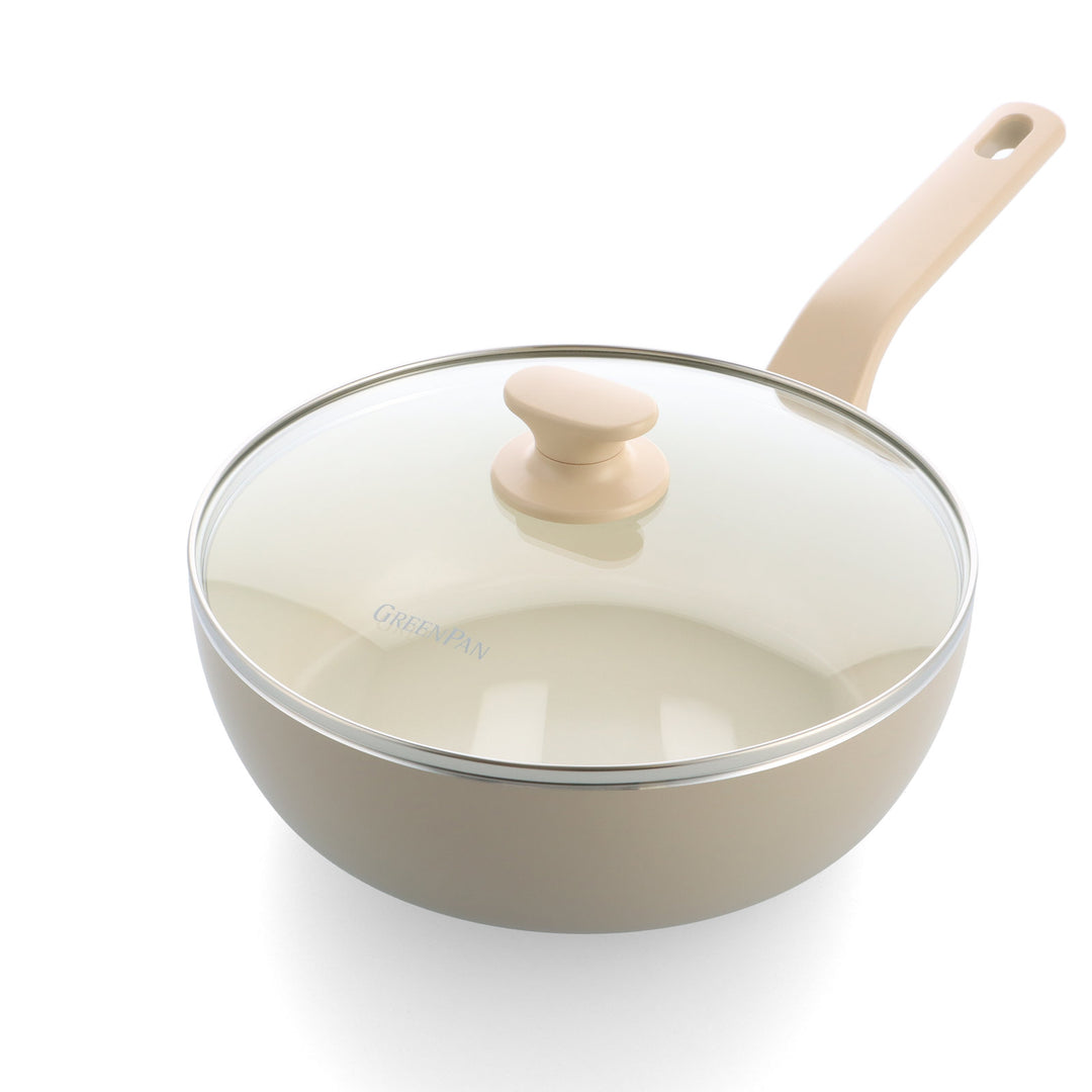GreenPan New Essence 陶瓷廚師易潔煎鍋 24cm 連蓋 | CC009916