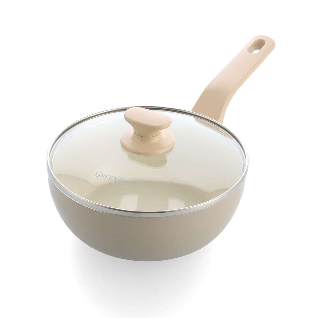 GreenPan New Essence 陶瓷廚師易潔煎鍋連蓋 20cm | CC009920