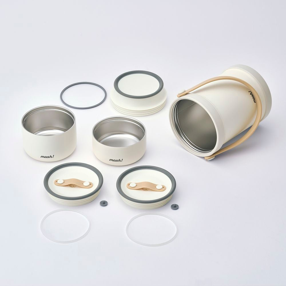 mosh! 保溫飯壺套裝 1.3L | DS-DMLJ1.3