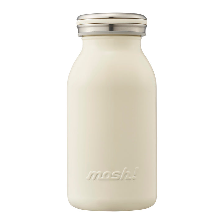 Mosh! 牛奶樽型不銹鋼保溫瓶 380 毫升 - 白色 DS-DMNMB380ML
