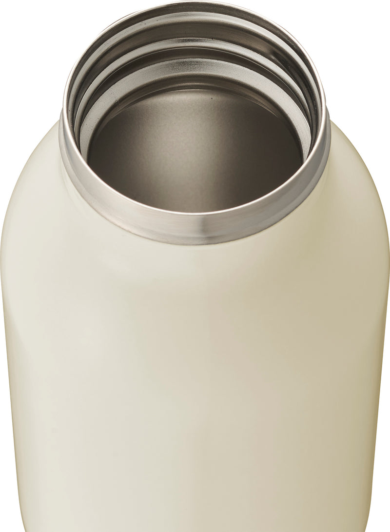 Mosh! 牛奶樽型不銹鋼保溫瓶 380 毫升 - 白色 DS-DMNMB380ML