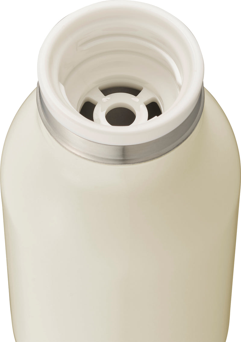 Mosh! 牛奶樽型不銹鋼保溫瓶 380 毫升 - 啡色 DS-DMNMB380MK