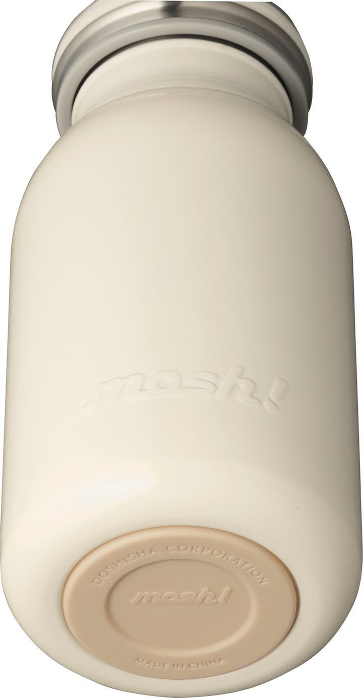 Mosh! 牛奶樽型不銹鋼保溫瓶 380 毫升 - 米白色 DS-DMNMB380IV