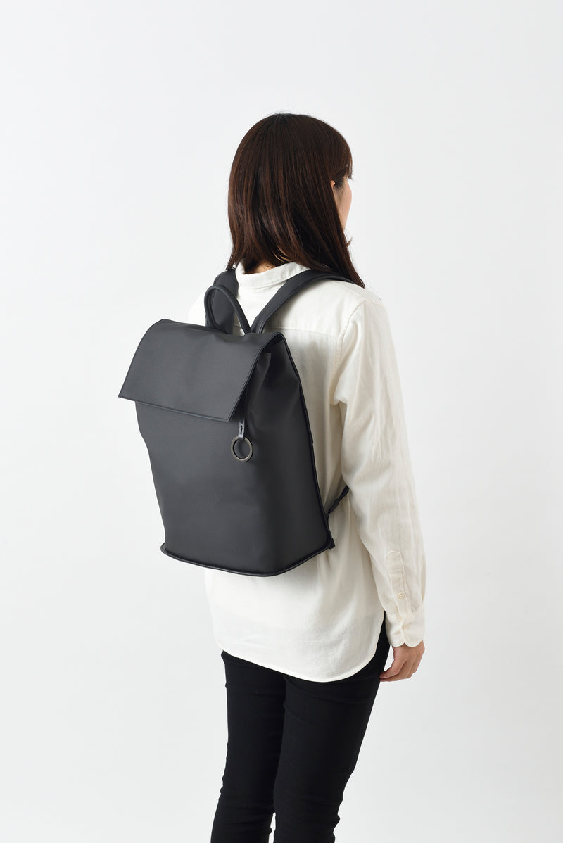 MILESTO Punto & Linea Backpack M - Black MLS853-BK