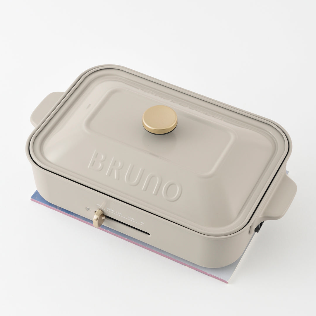 BRUNO Compact Hot Plate - Ash Glaze BOE021-ASGZ