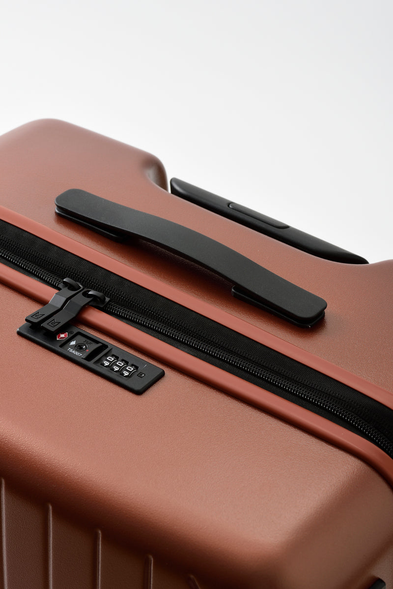 MILESTO UTILITY Expandable Luggage (75-81L) - Black MLS890-BKB