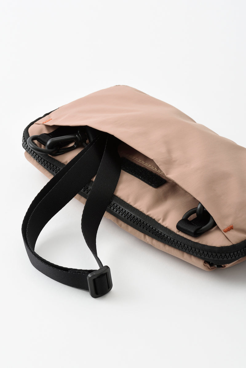 MILESTO TROT Multi Shoulder Bag - Beige MLS878-GY