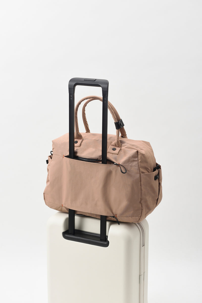 MILESTO TROT Duffle Bag (S) - Beige MLS882-BE