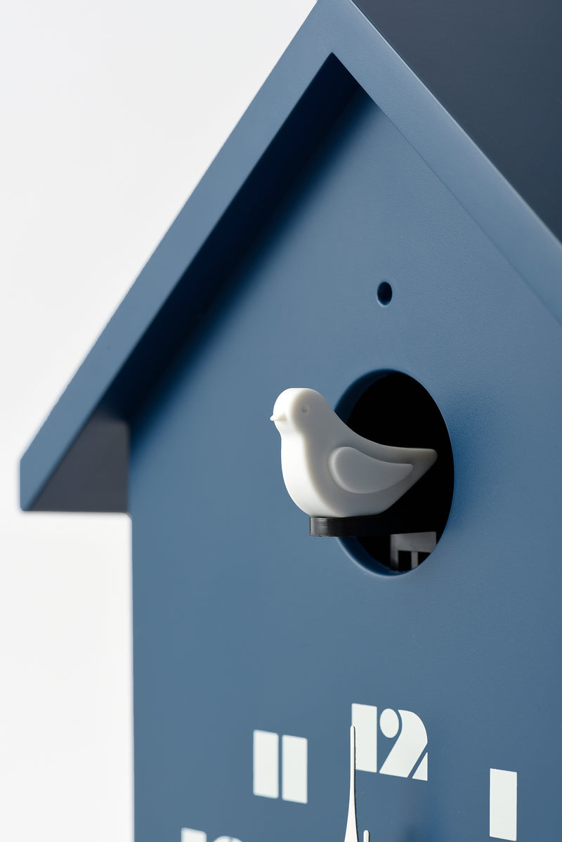 BRUNO Bird House Clock - Ivory BCW047-IV